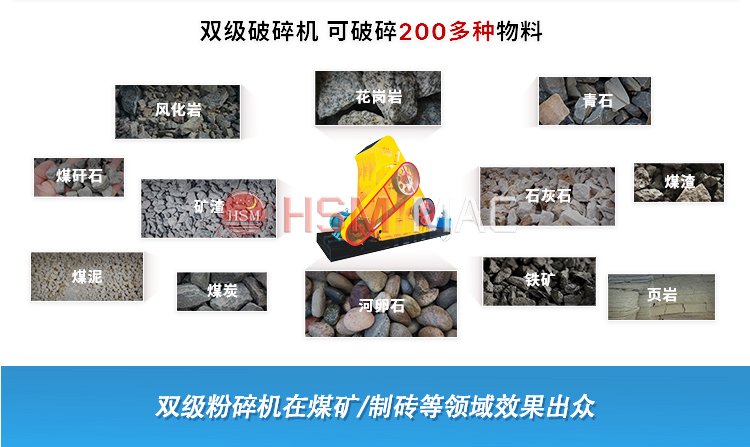 水泥磚頭雙級粉碎機一臺設備報價多少？